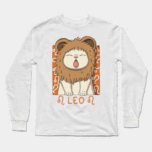 Leo Neko Long Sleeve T-Shirt